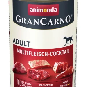 Abverkauf Sparpaket 24 x 400 g Animonda GranCarno Adult Multifleisch-Cocktail Hunde Nassfutter